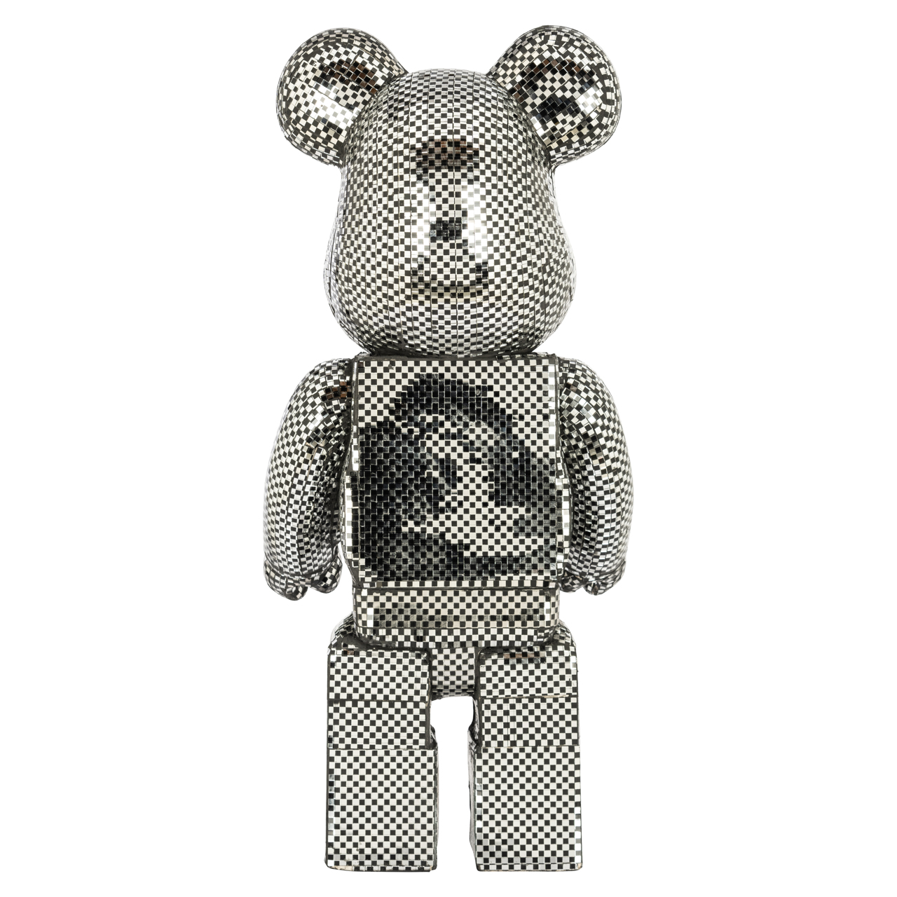 Objeto decorativo Bear plateado small - Richmond Interiors