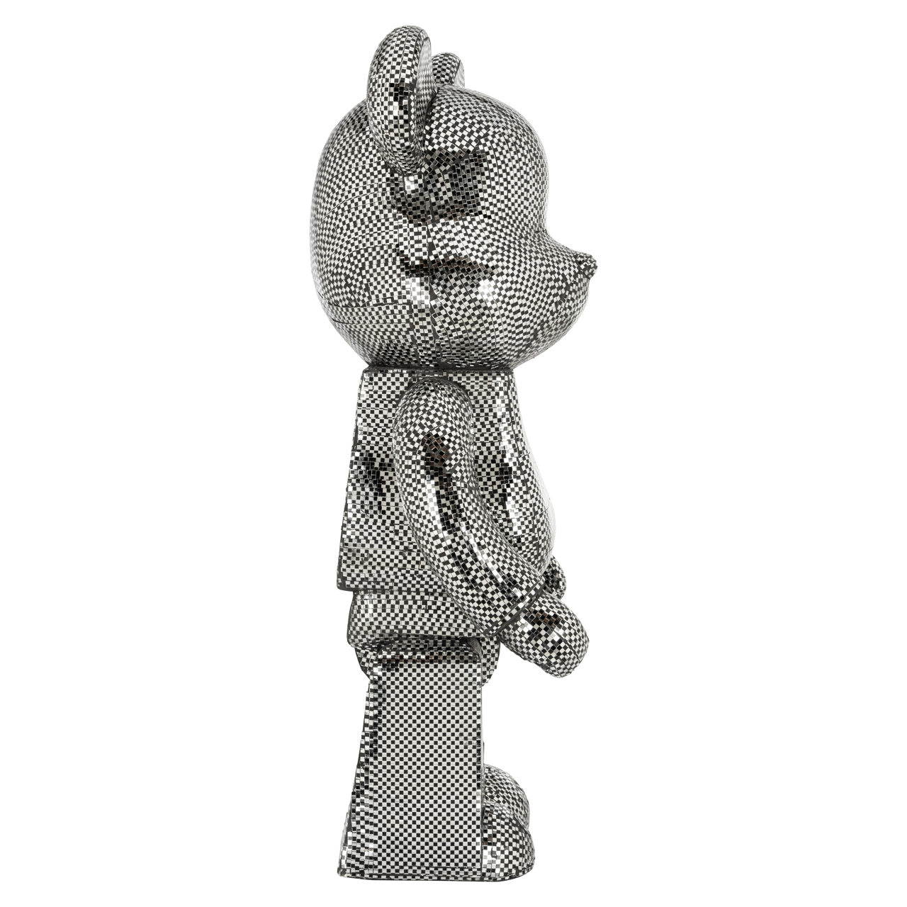 Dekoratives Objekt Bear silver large - Richmond Interiors