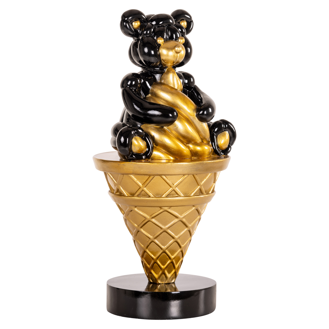 Dekoratives Objekt Harly black/gold - Richmond Interiors