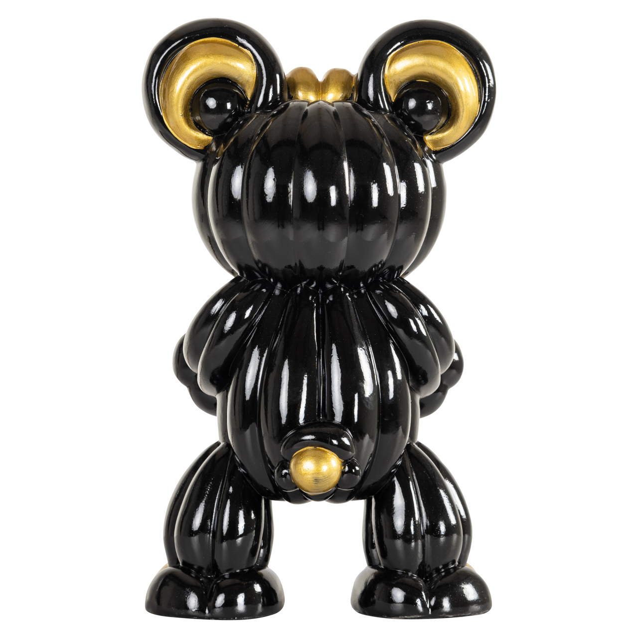 Dekoratives Objekt Silly black/gold (Polyresin) - Richmond Interiors