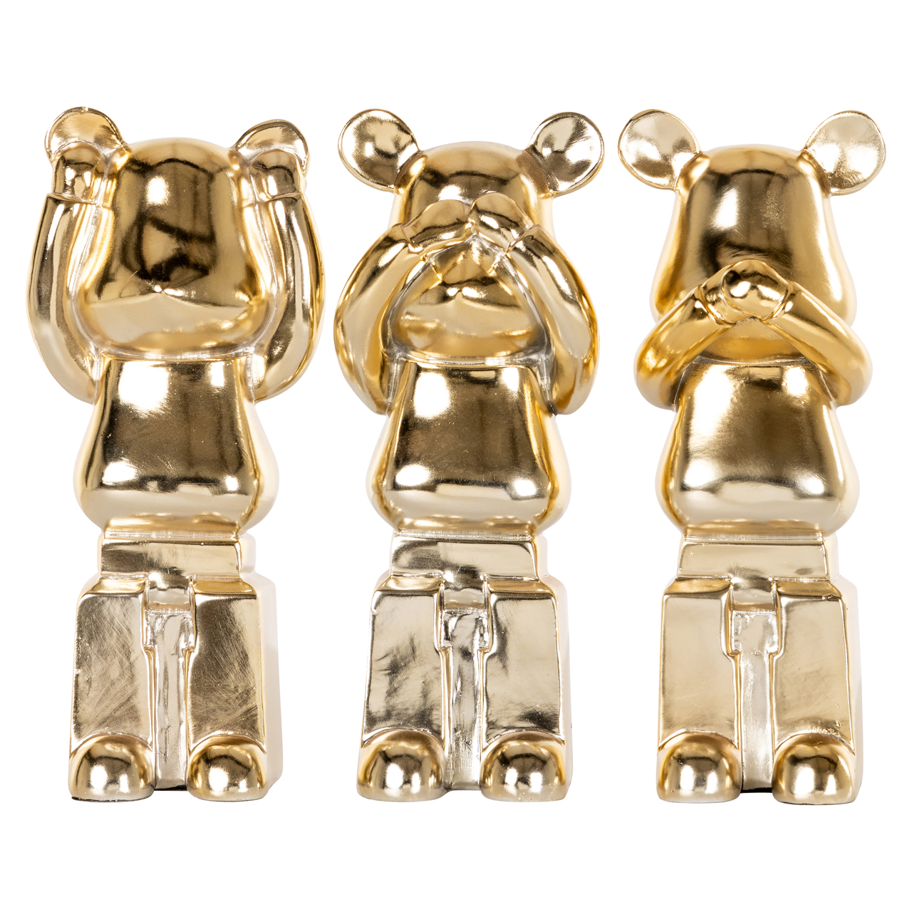 Objeto decorativo Berna gold (set de 3) - Richmond Interiors