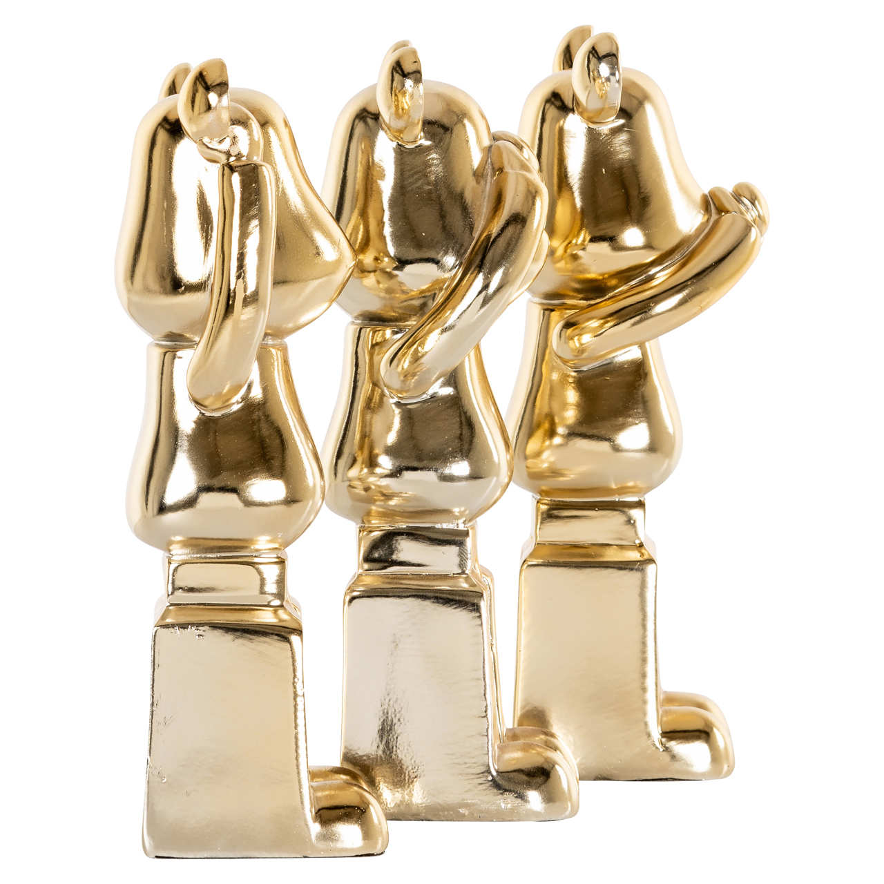 Objeto decorativo Berna gold (set de 3) - Richmond Interiors