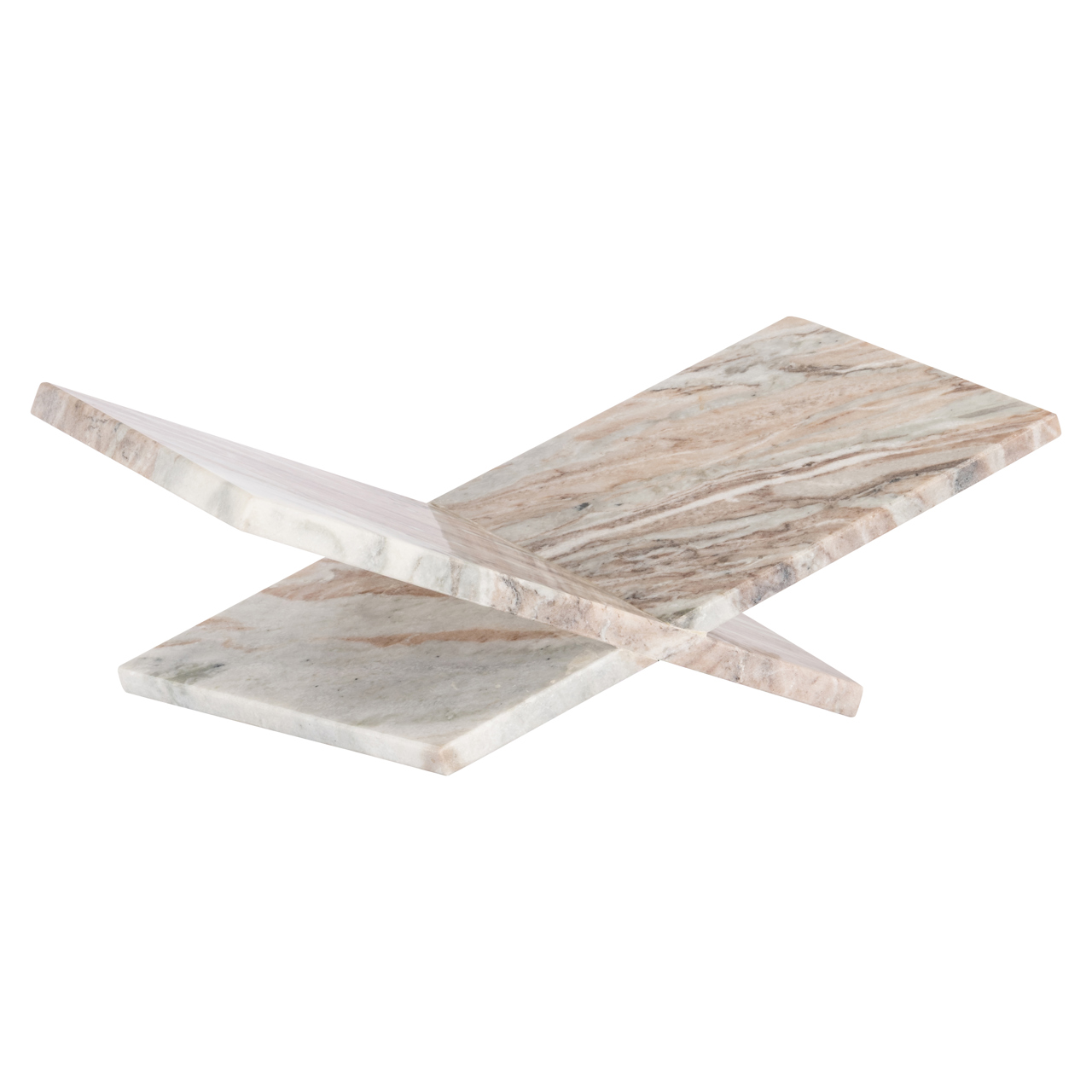 Buchständer Belicia Blush beige (Toronto Marmor) - Richmond Interiors