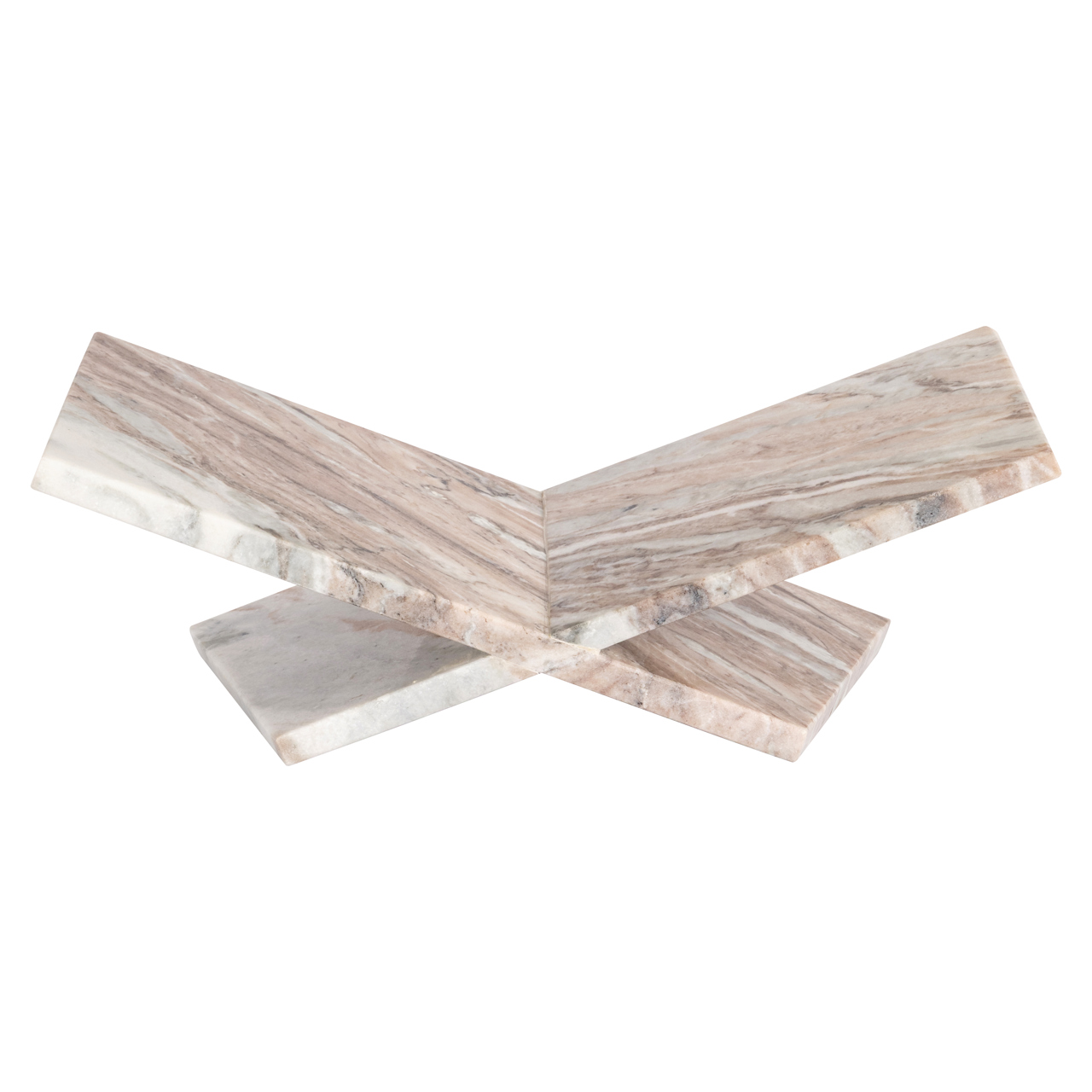Buchständer Belicia Blush beige (Toronto Marmor) - Richmond Interiors
