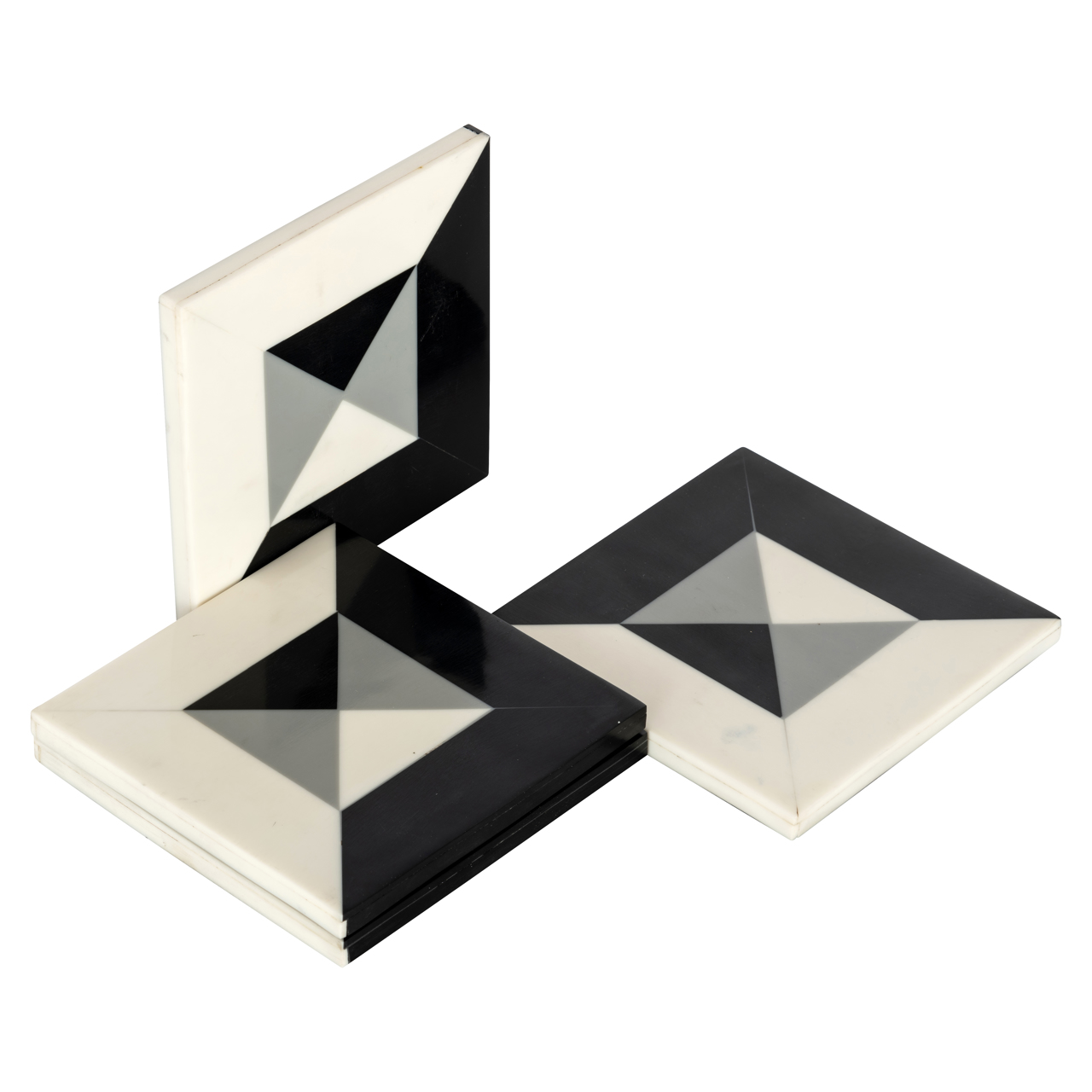 Wijn- en baraccessoires Louel black/white - Richmond Interiors