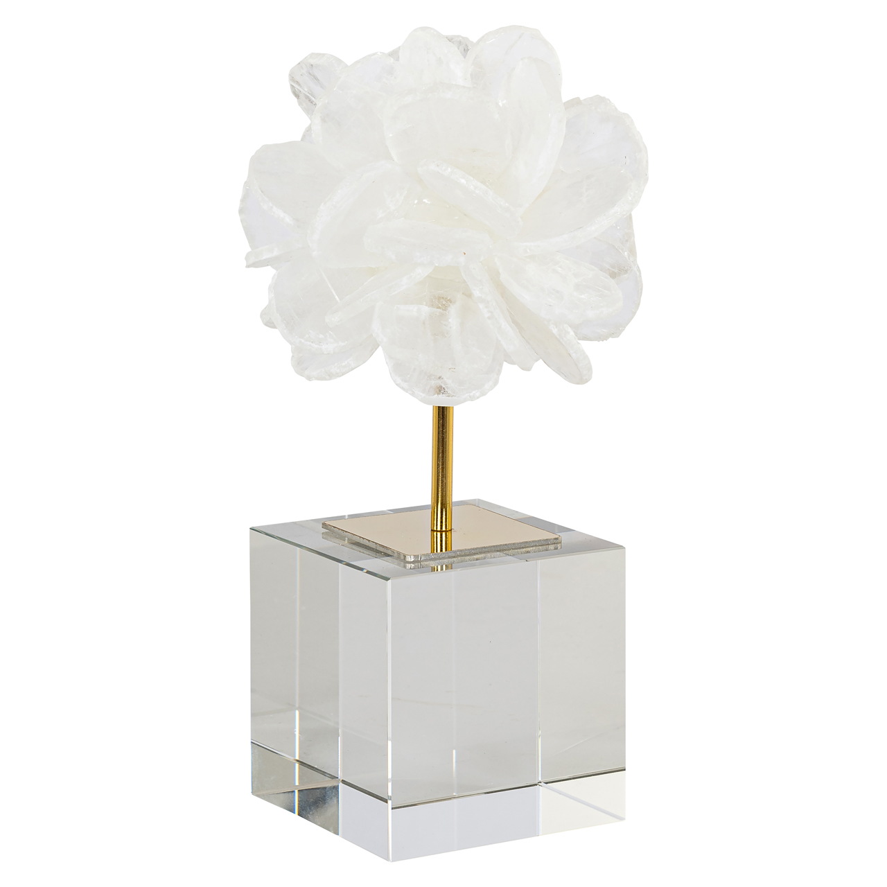 Decorative object Eline white small (Gips|Glas) - Richmond Interiors