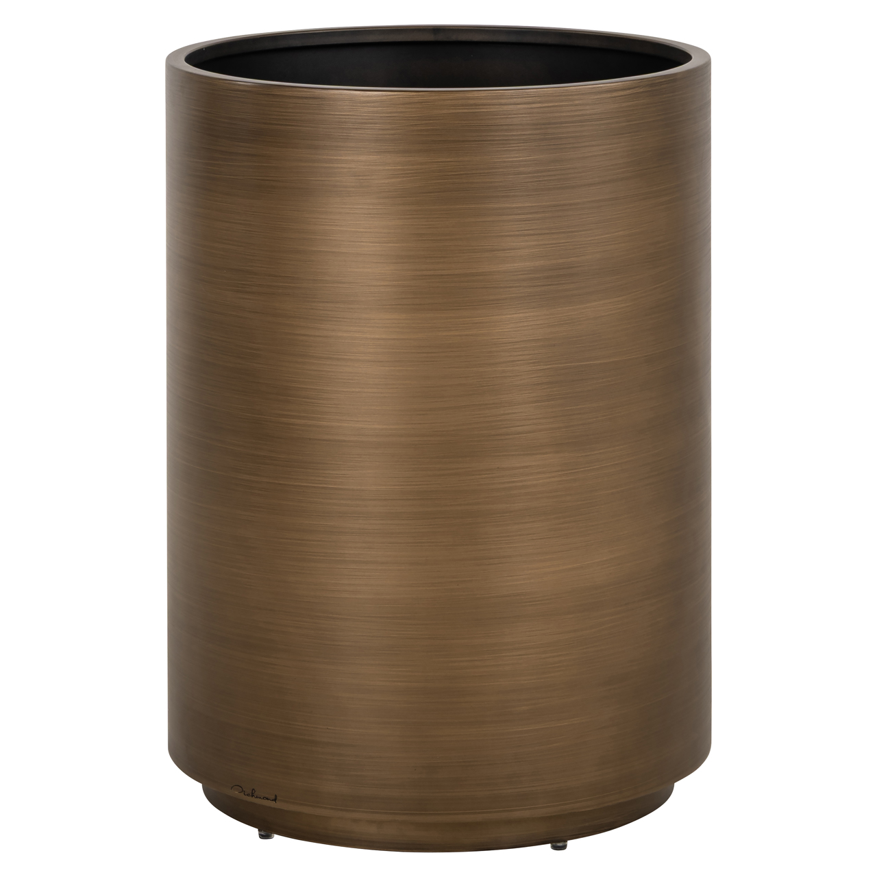 Pflanzgefäß Dira brushed gold 45Ø - Richmond Interiors