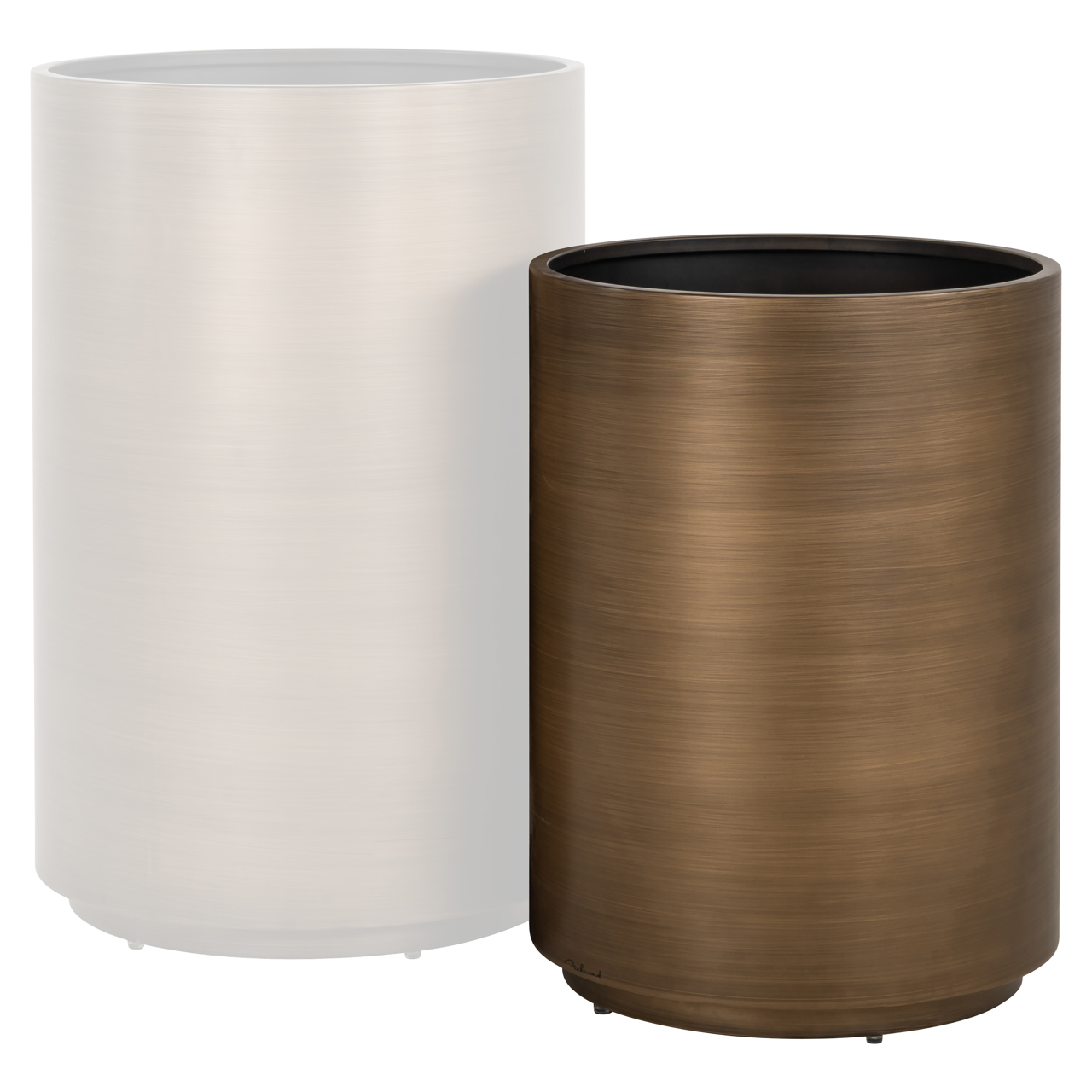 Pflanzgefäß Dira brushed gold 45Ø (Ijzer) - Richmond Interiors