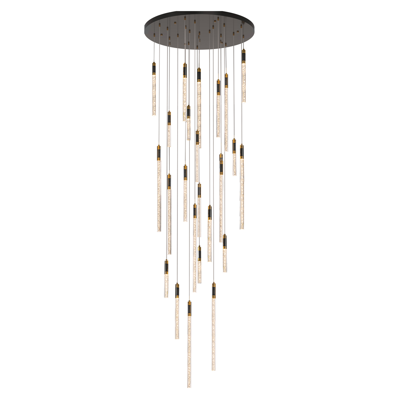 Hanglamp Crosley black/gold - Richmond Interiors