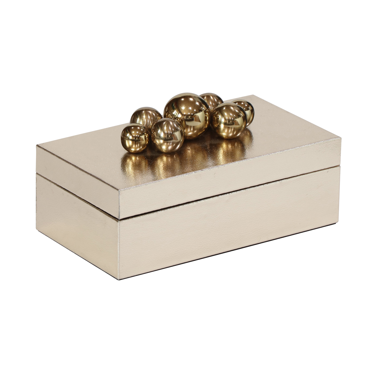 Opbergdoos Norah gold - Richmond Interiors