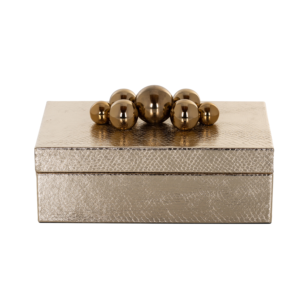 Opbergdoos Norah gold - Richmond Interiors