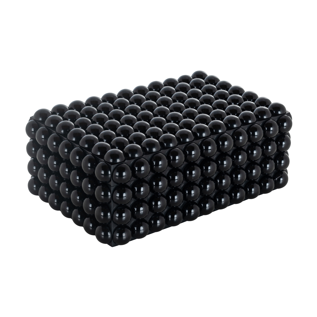 Opbergdoos Batool black large - Richmond Interiors