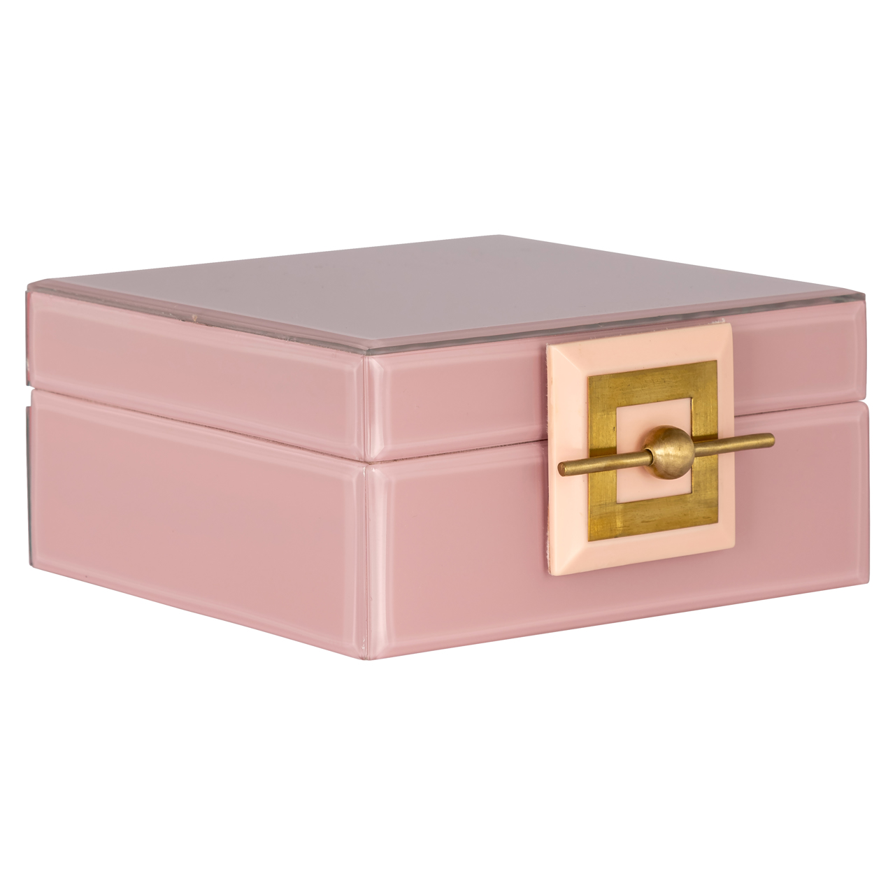 Aufbewahrungsbox Bodine small (Resin|Mdf|Glas) - Richmond Interiors
