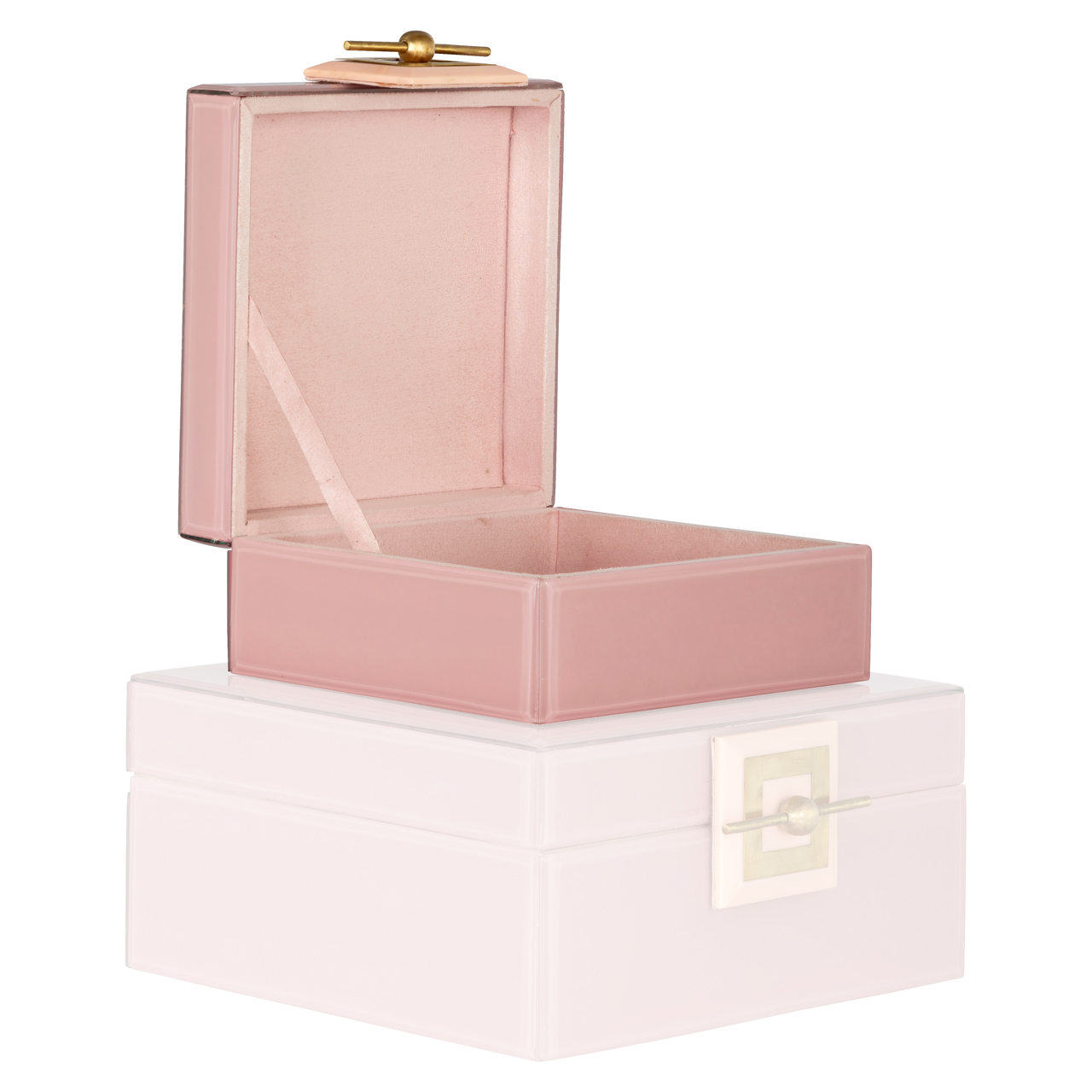 Aufbewahrungsbox Bodine small (Resin|Mdf|Glas) - Richmond Interiors
