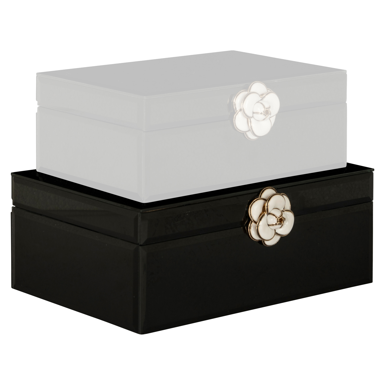 Opbergdoos Vivy black large - Richmond Interiors