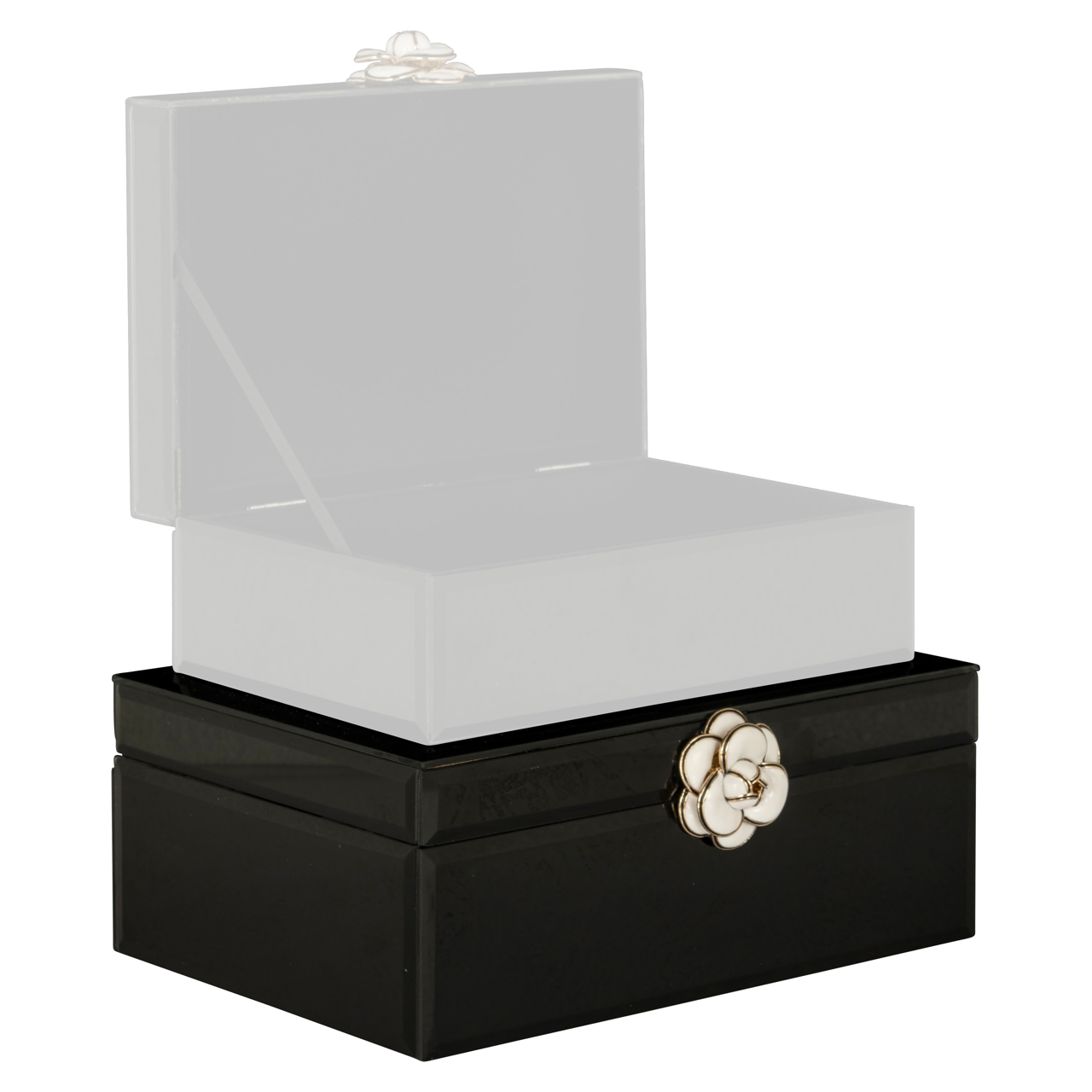 Opbergdoos Vivy black large - Richmond Interiors