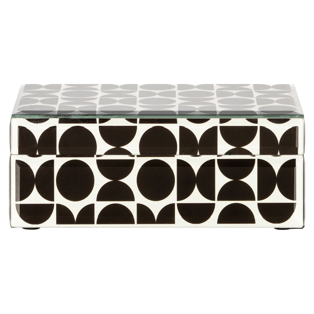 Opbergdoos Vivian black small - Richmond Interiors