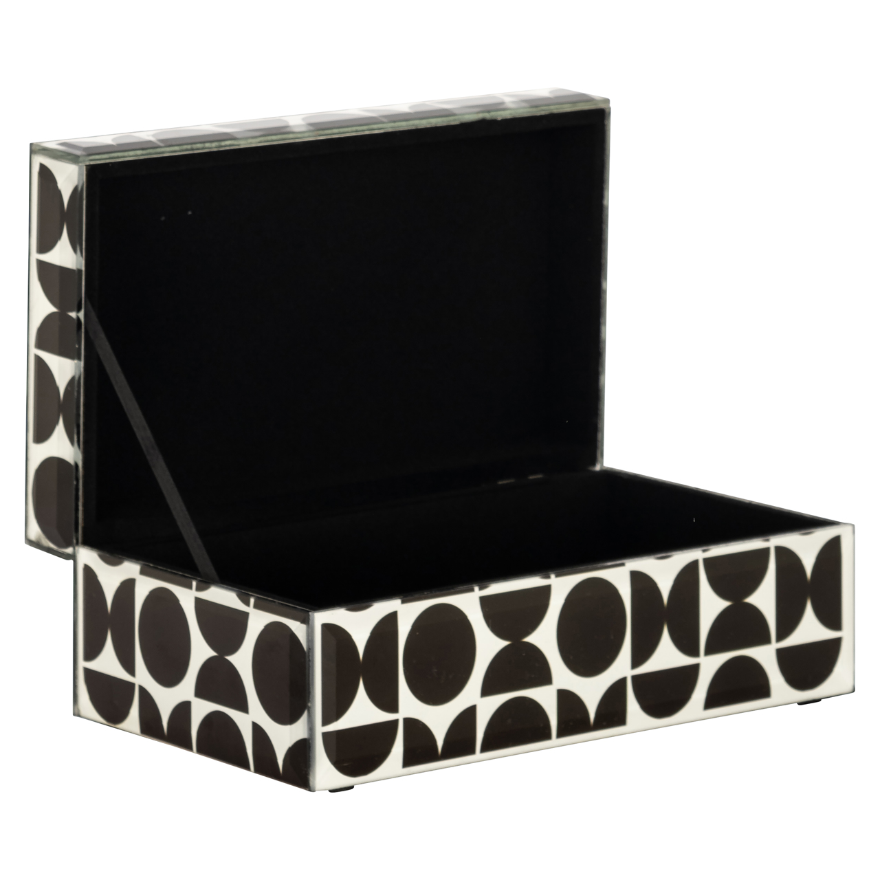 Opbergdoos Vivian black small - Richmond Interiors