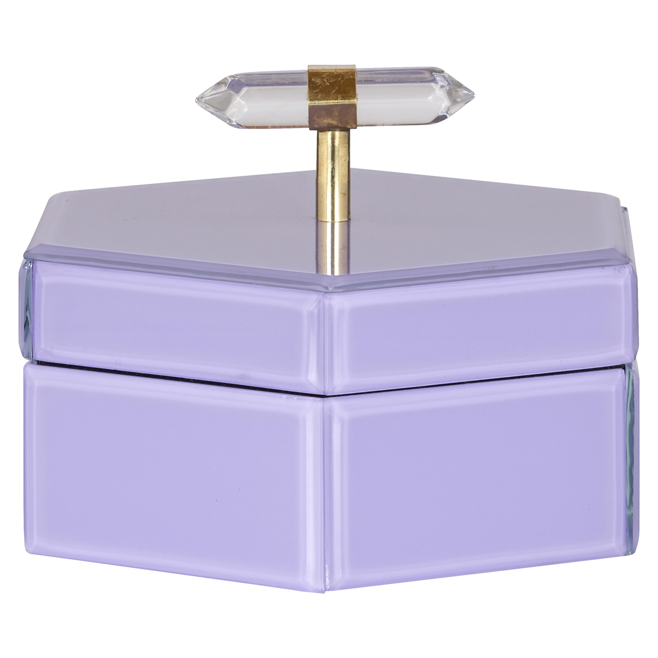 Caja de almacenaje Jutta morado pequeña - Richmond Interiors