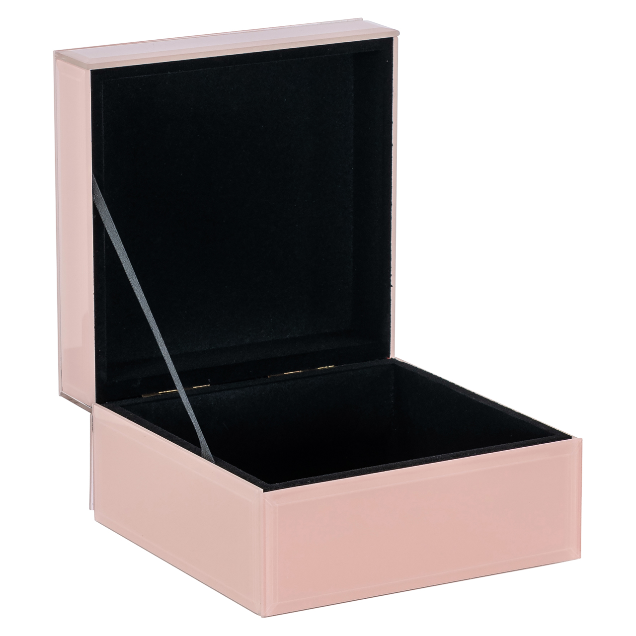 Aufbewahrungsbox Rana beige (Mdf|Glas) - Richmond Interiors