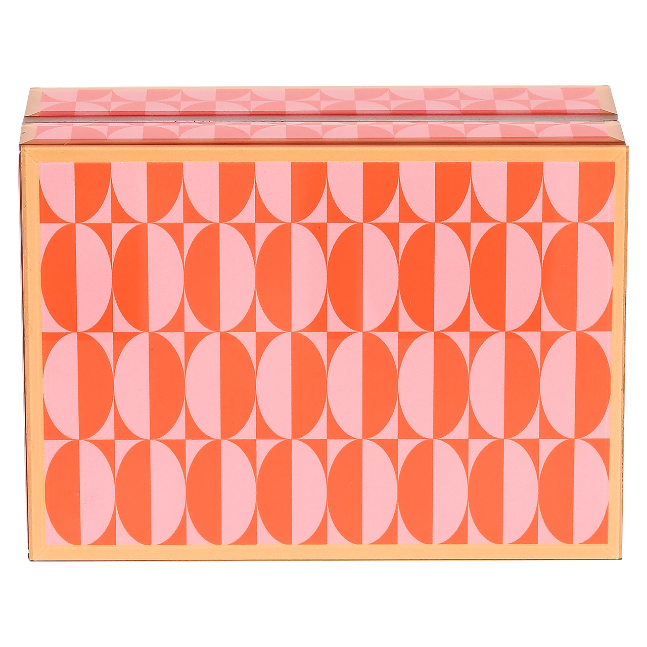 Aufbewahrungsbox Abba pink small (Mdf|Glas) - Richmond Interiors