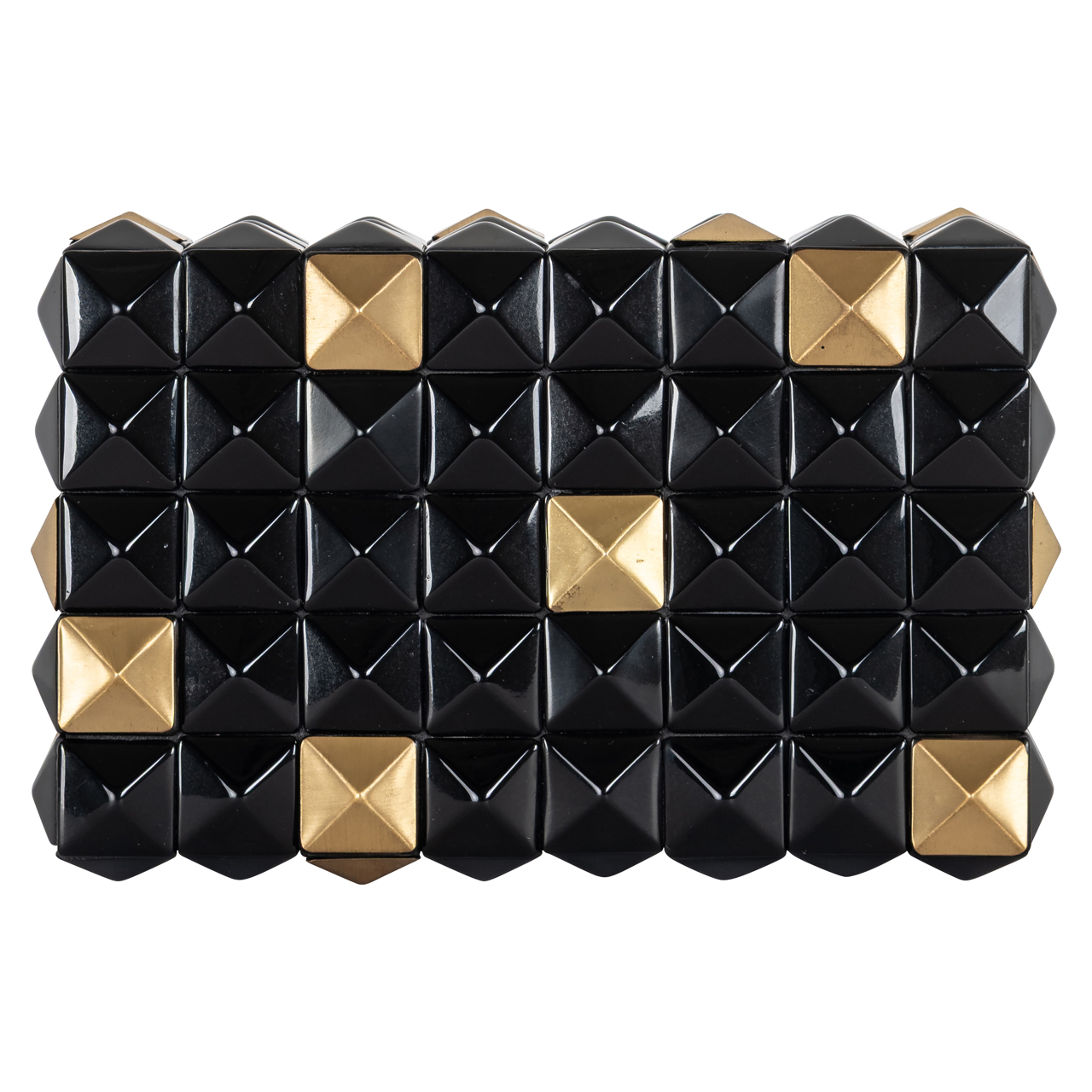 Opbergdoos Velicia black/gold - Richmond Interiors