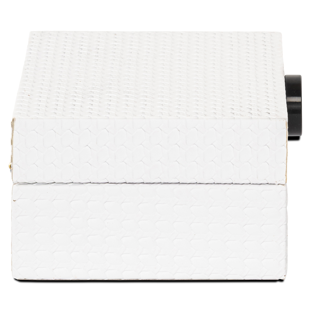 Aufbewahrungsbox Myrth white small (Mdf|Pu Leder|zinklegering) - Richmond Interiors