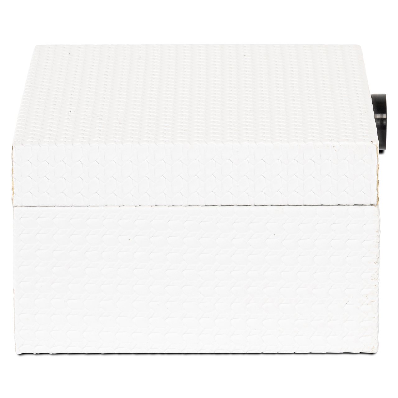 Caja de almacenaje Myrth blanca grande - Richmond Interiors