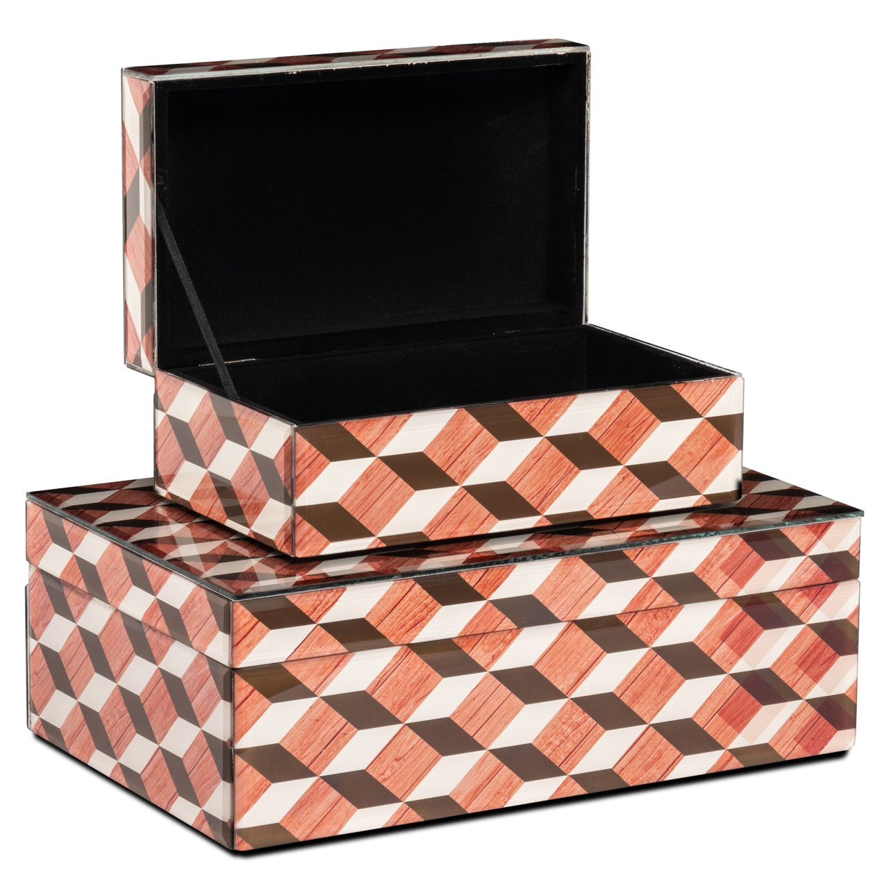 Caja de almacenaje Chady multicolor pequeña - Richmond Interiors
