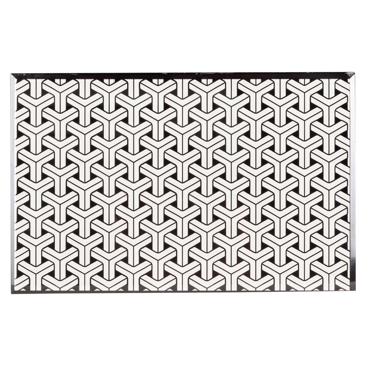 Caja de almacenaje Feliz black/white large - Richmond Interiors