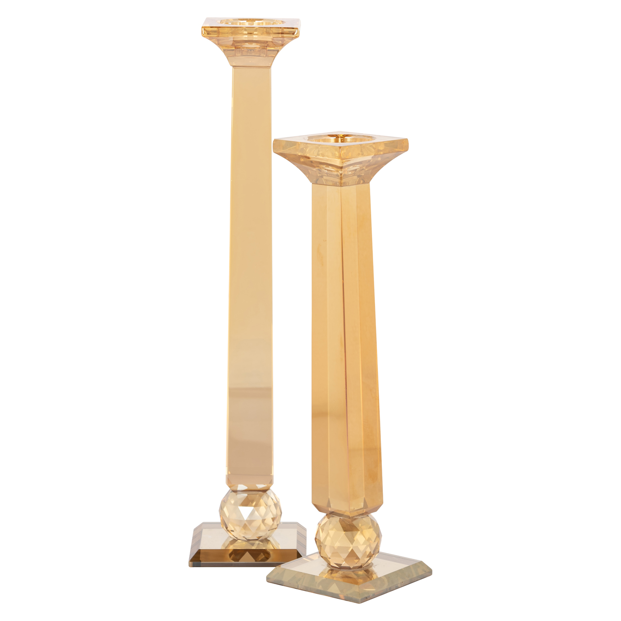 Candelabro Milou ámbar pequeño - Richmond Interiors
