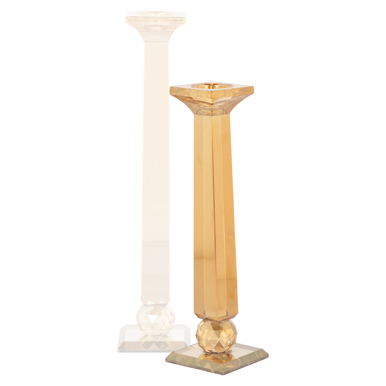 Kerzenhalter Milou amber small (Glas) - Richmond Interiors