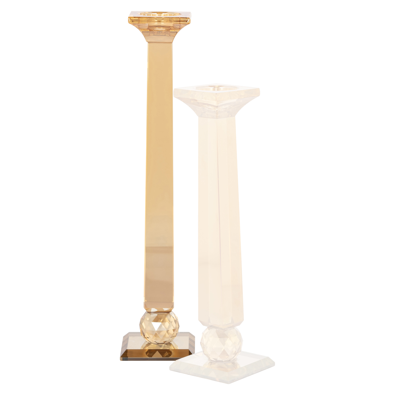 Candelabro Milou ámbar grande - Richmond Interiors
