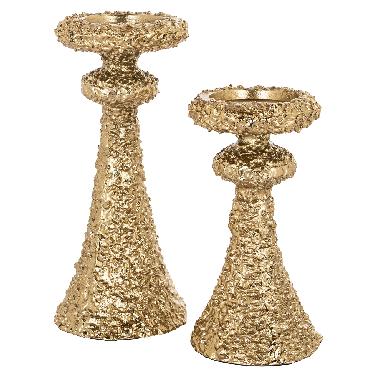 Kerzenhalter July gold large (Aluminium) - Richmond Interiors