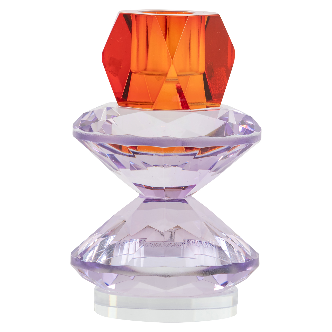 Kerzenhalter Yalena purple small - Richmond Interiors