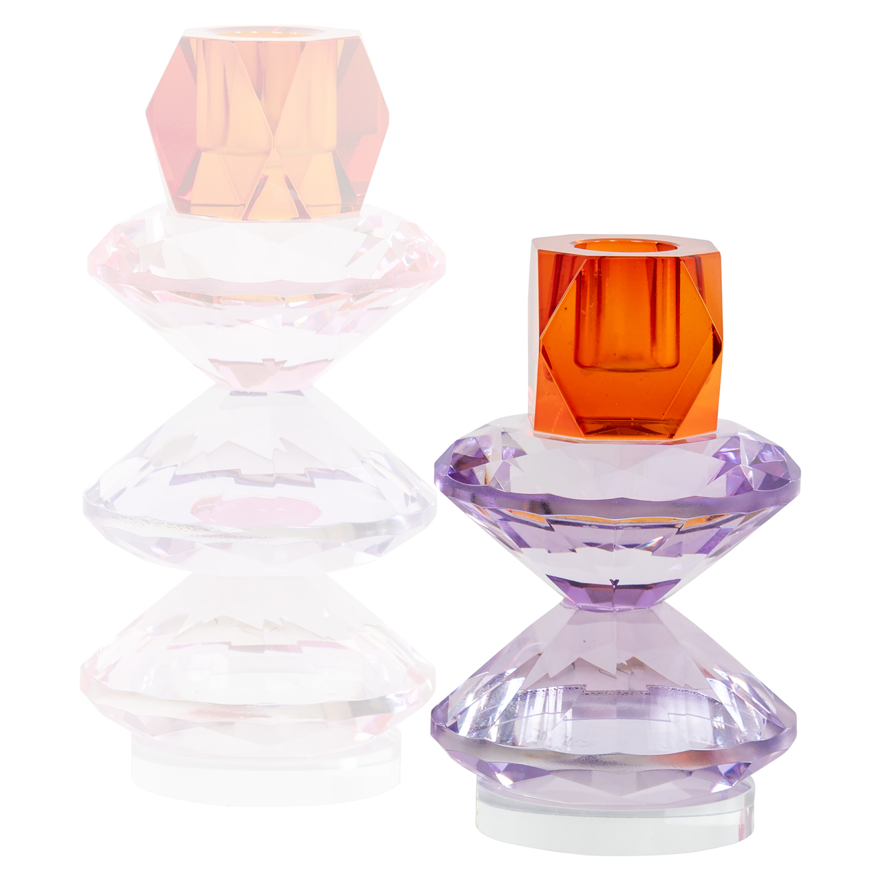 Candelabro Yalena purple small - Richmond Interiors