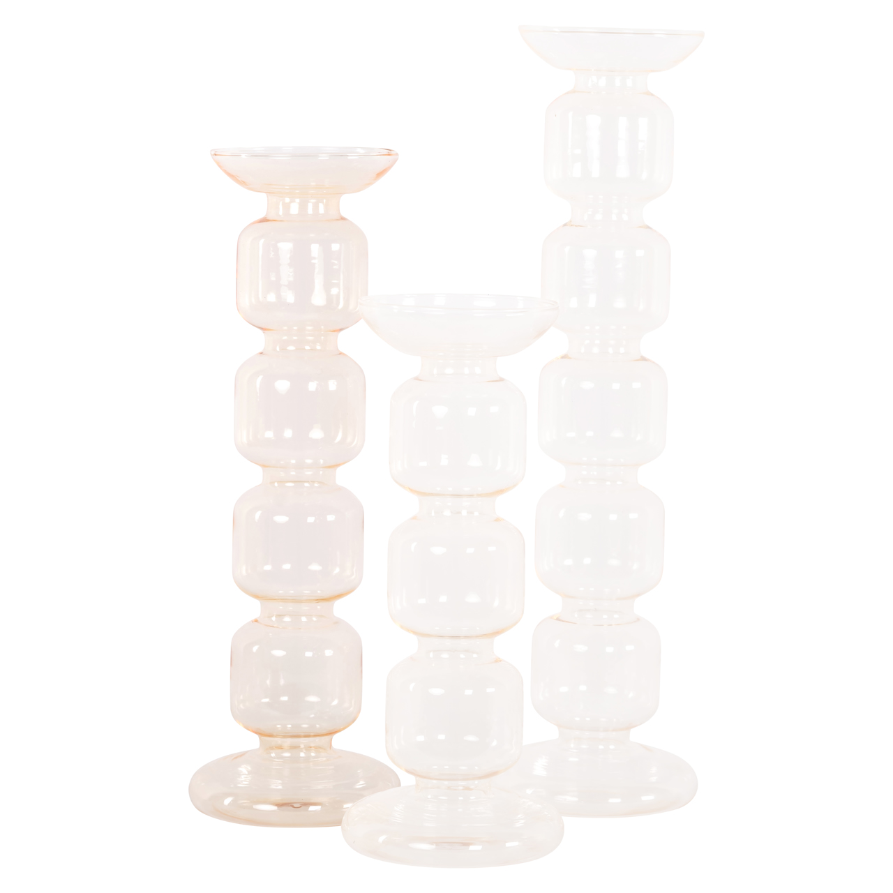 Kerzenhalter Rabia amber medium (Veiligheidsglas) - Richmond Interiors