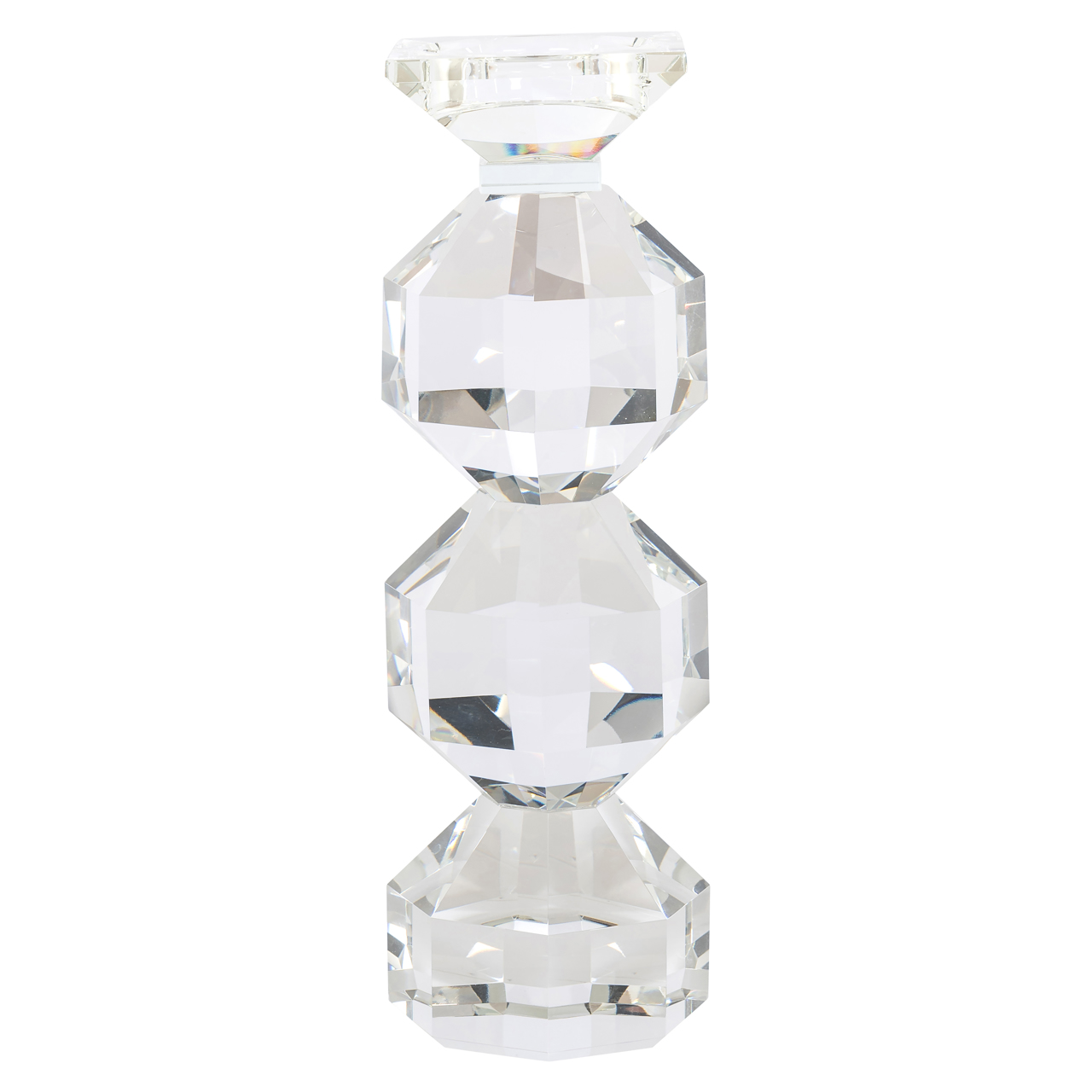Kerzenhalter Safia clear transparent small - Richmond Interiors