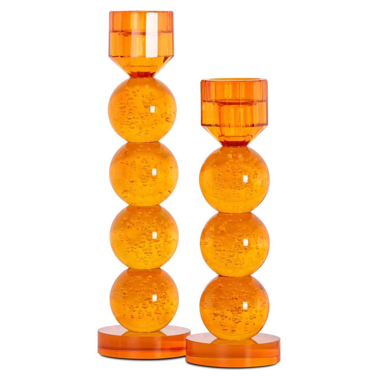 Candelabro Raylan naranja pequeño - Richmond Interiors