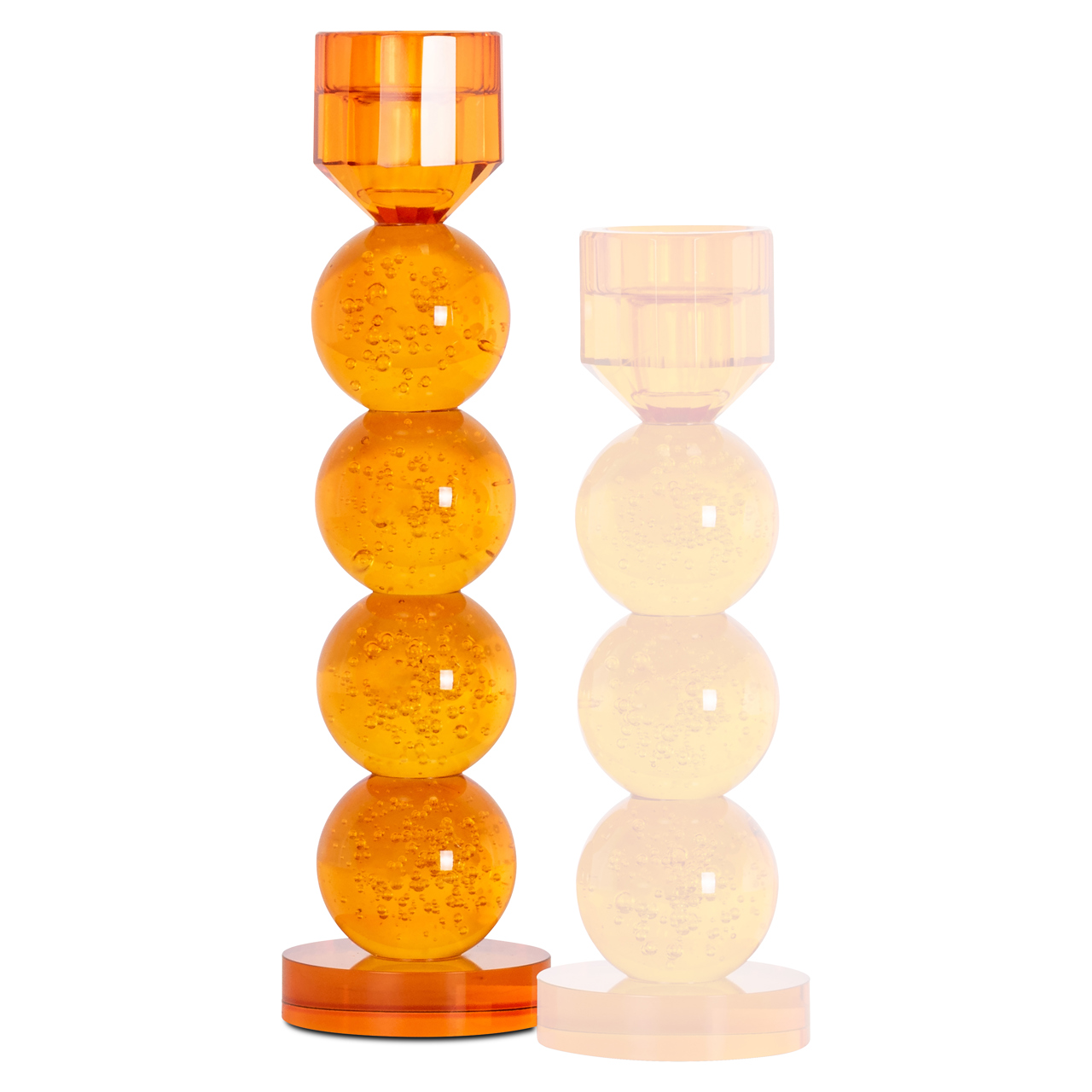 Candelabro Raylan naranja grande - Richmond Interiors
