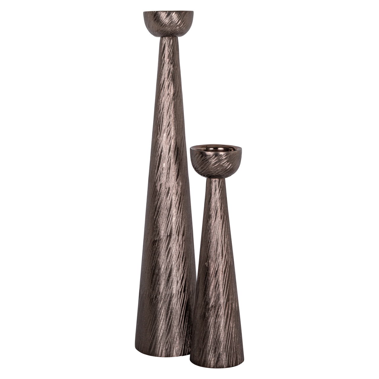Candelabro Saphira ahumado grande - Richmond Interiors