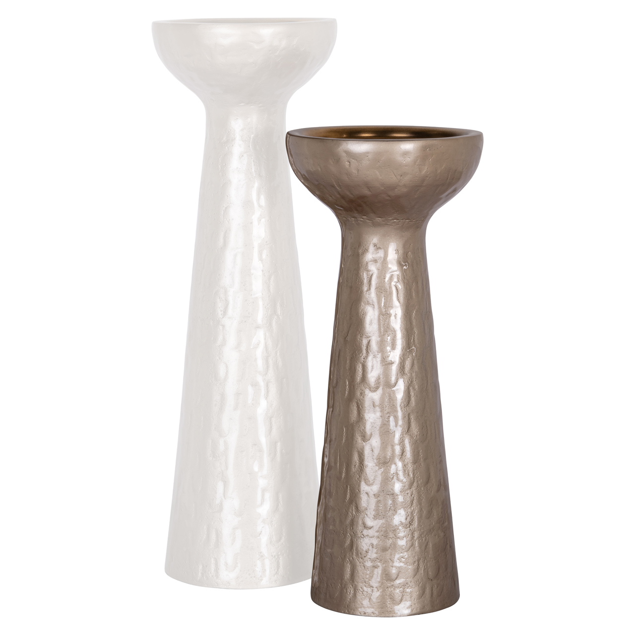 Kerzenhalter Juana beige small (Aluminium) - Richmond Interiors