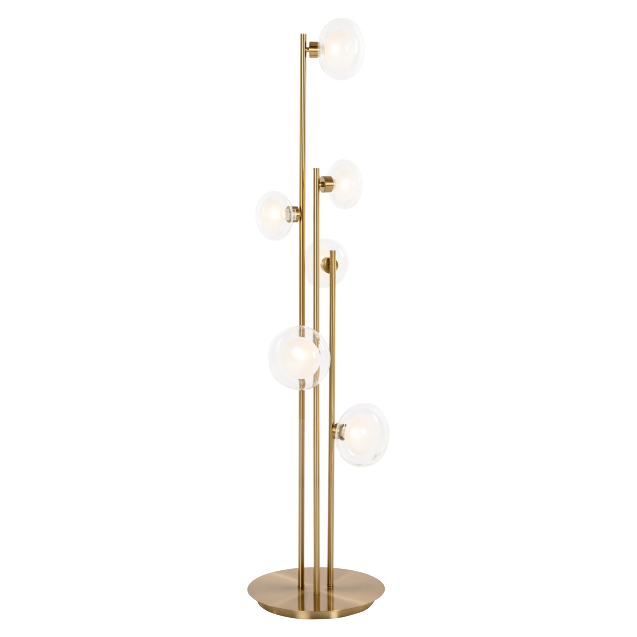 Floor lamp Luva brushed gold - Richmond Interiors