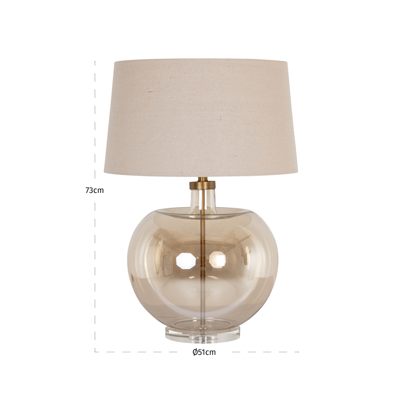 Tischlampe Jazzy amber - Richmond Interiors