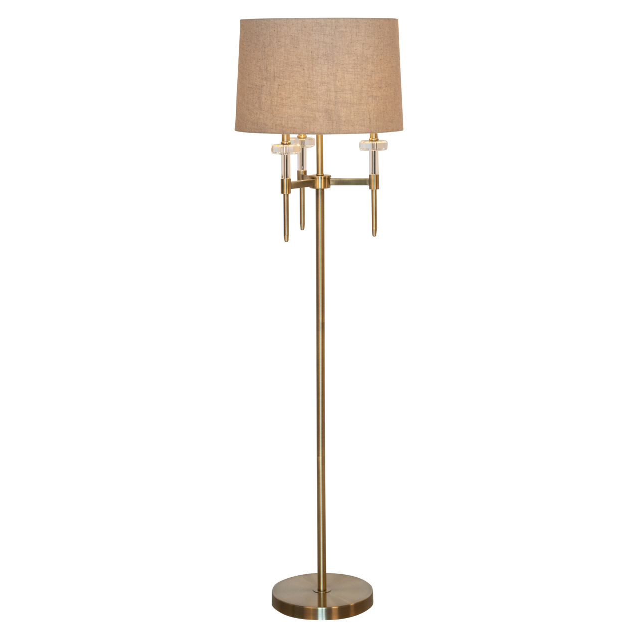 Stehlampe Josie brushed gold - Richmond Interiors