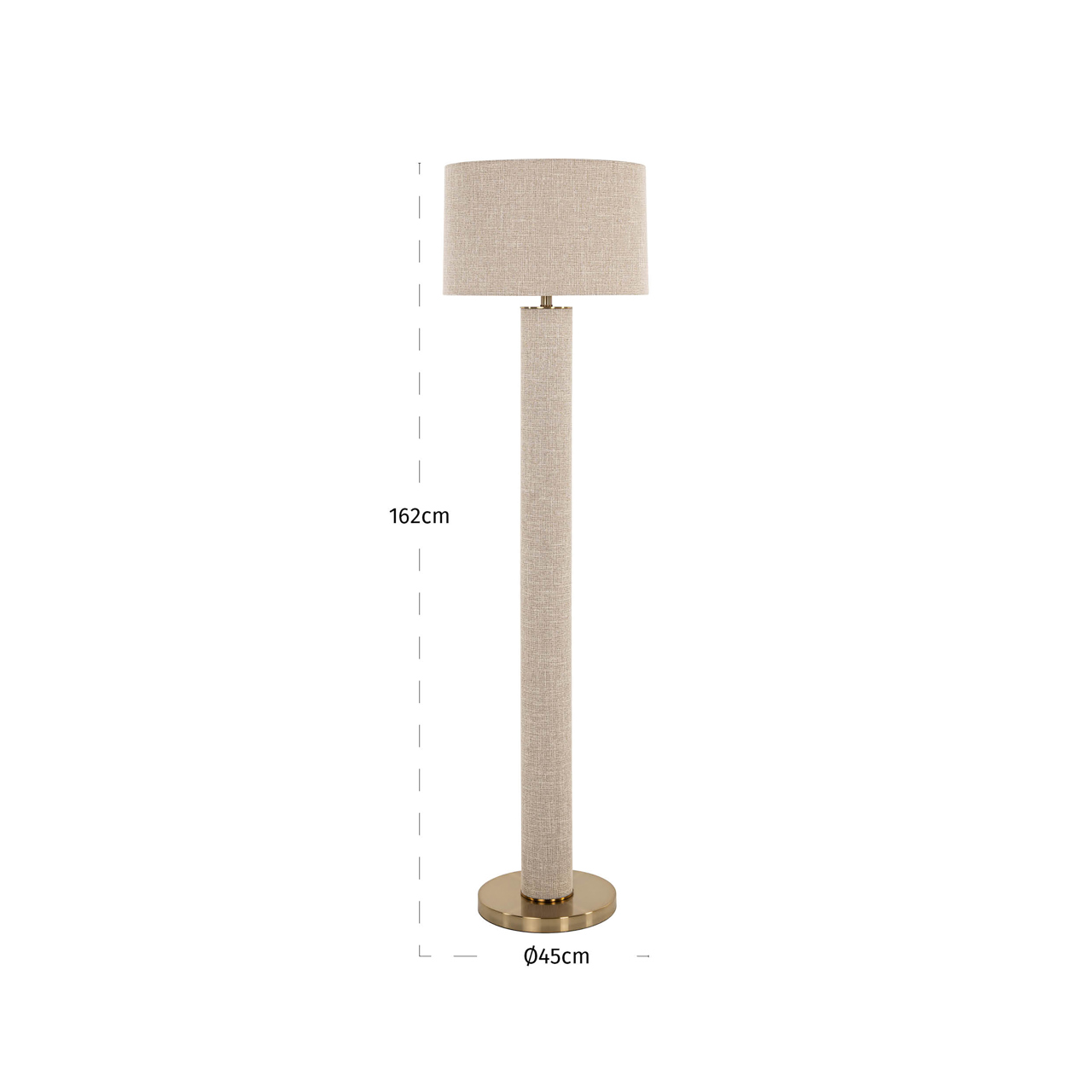 Stehlampe Joline beige - Richmond Interiors