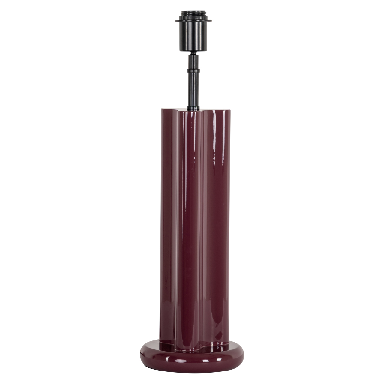 Tischlampe Alina burgundy - Richmond Interiors