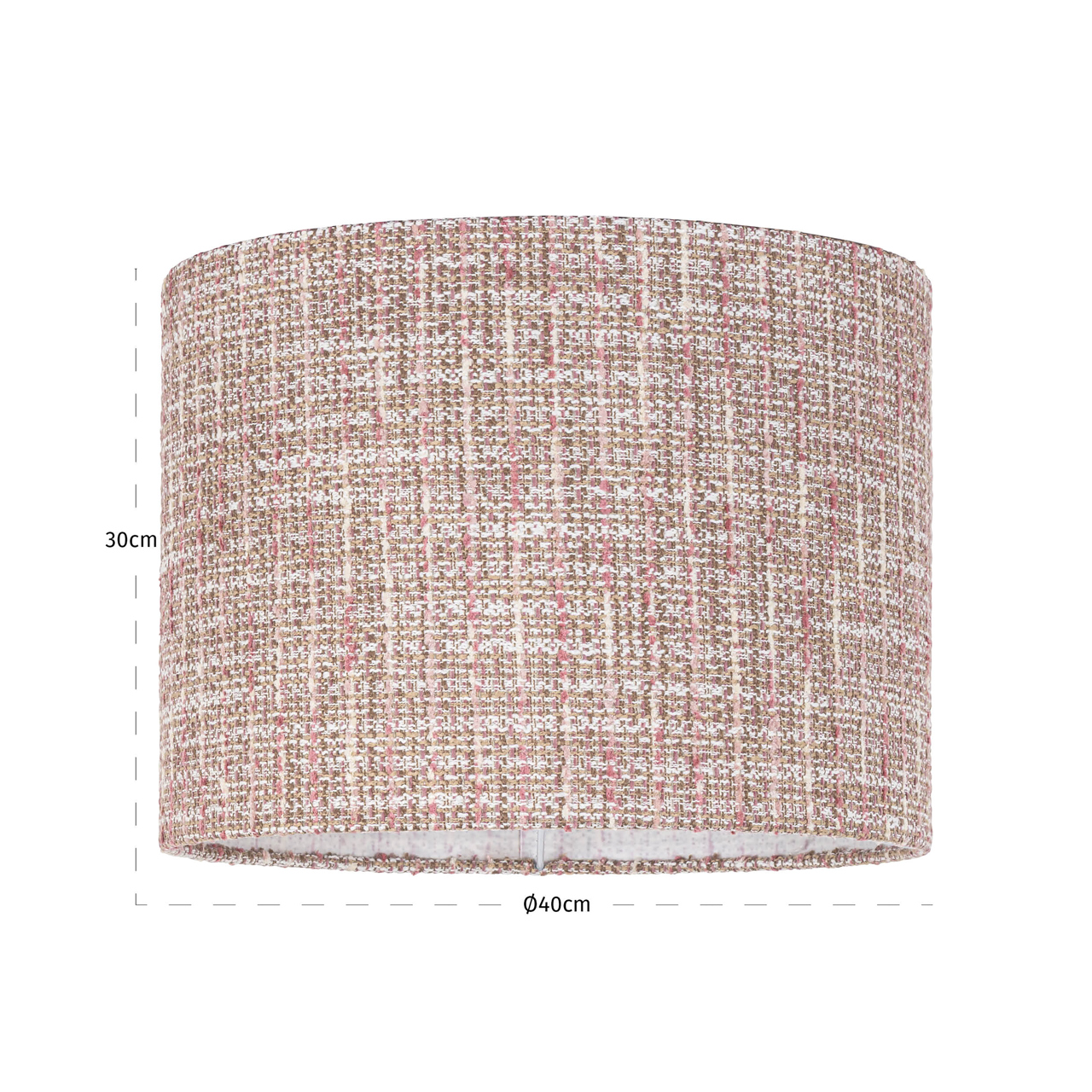 Lampenschirm Live trendy rose 40Ø - Richmond Interiors