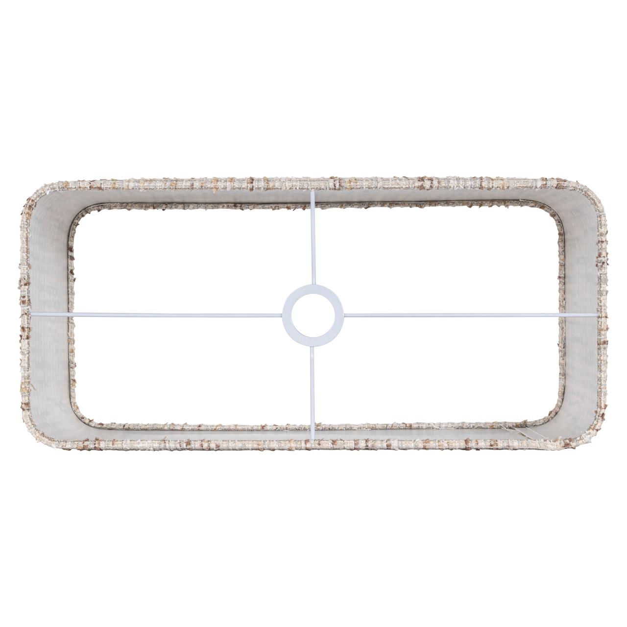 Lampenschirm Filou cream coco rectangle large - Richmond Interiors