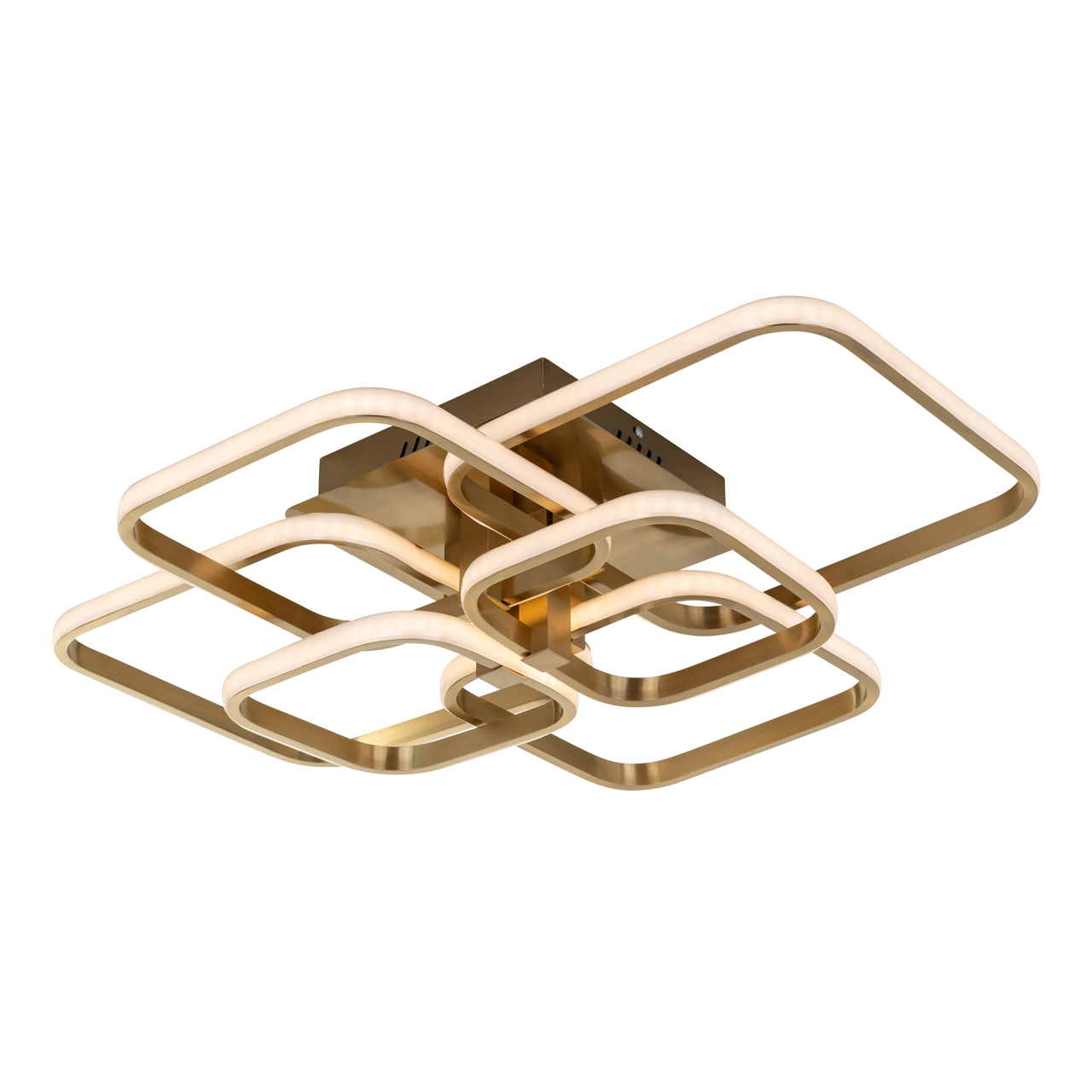 Deckenleuchte Cailey brushed gold (Aluminium|Silica Gel|Ijzer) - Richmond Interiors